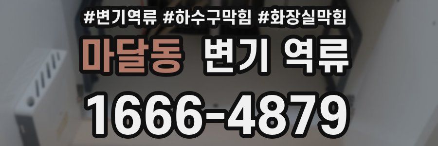 마달동 변기 역류