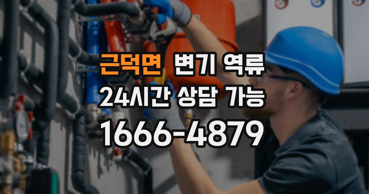 근덕면 변기 역류