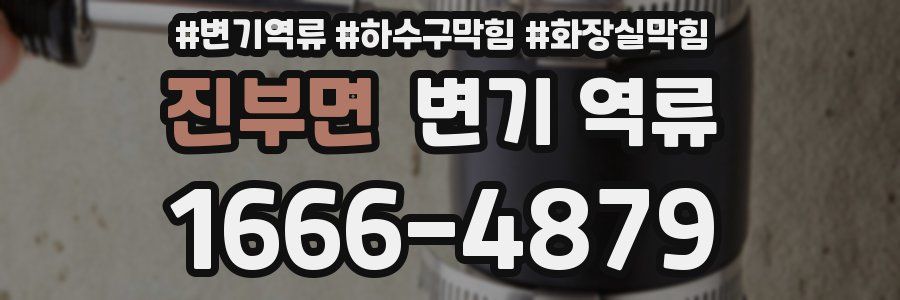 진부면 변기 역류