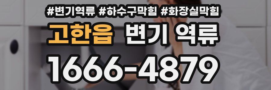 고한읍 변기 역류