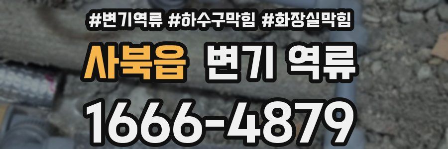 사북읍 변기 역류