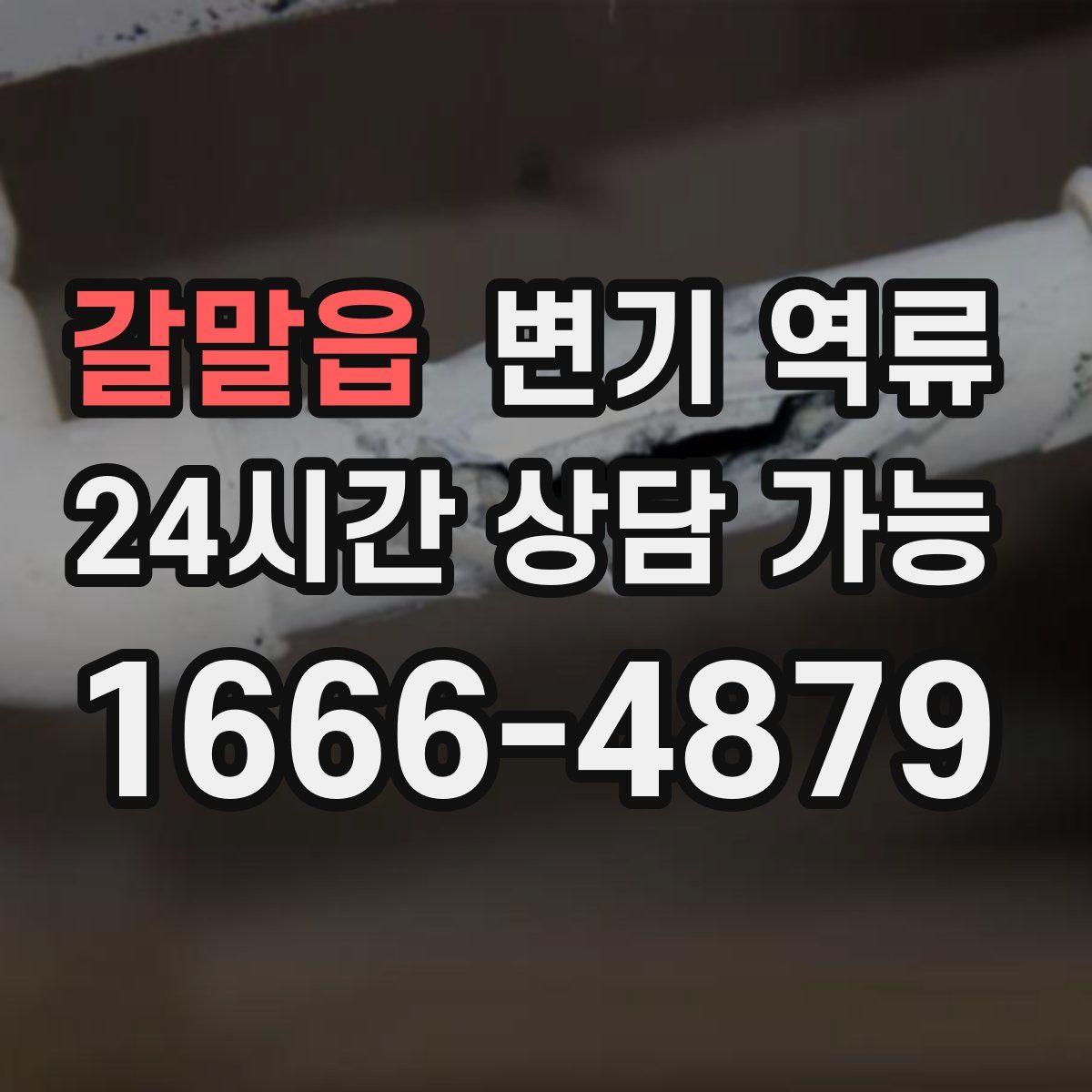 갈말읍 변기 역류