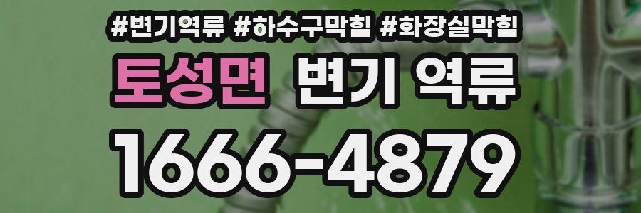 토성면 변기 역류