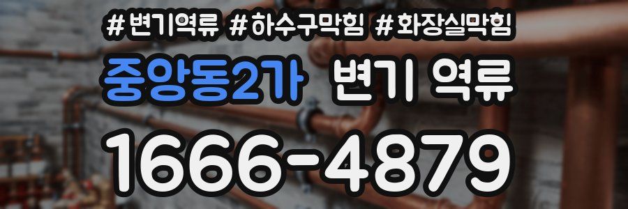 중앙동2가 변기 역류