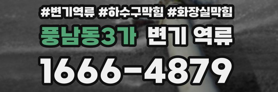 풍남동3가 변기 역류