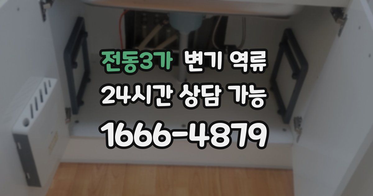 전동3가 변기 역류