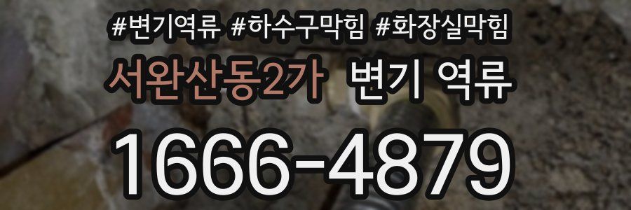 서완산동2가 변기 역류