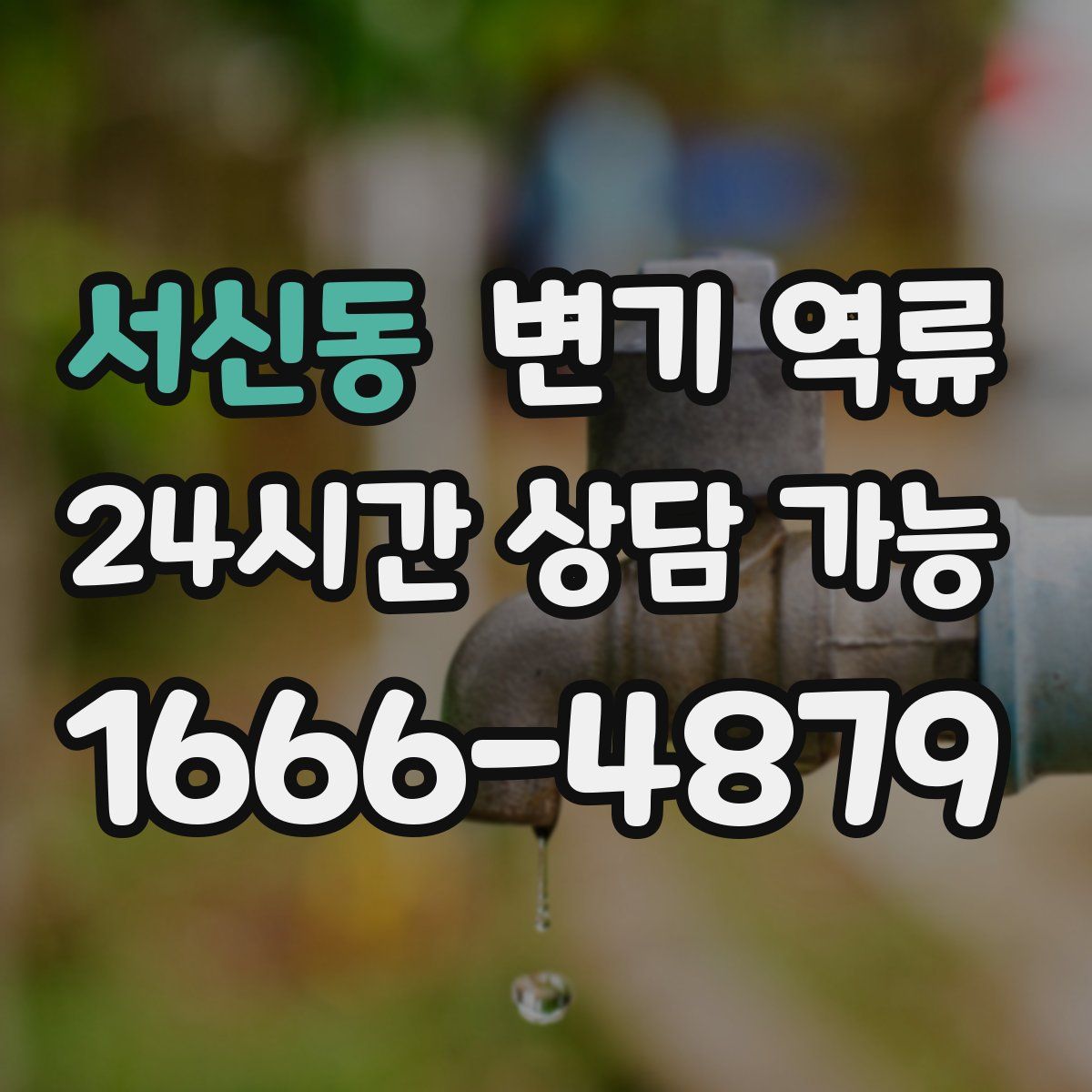 서신동 변기 역류