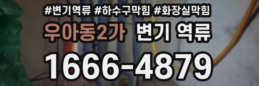 우아동2가 변기 역류