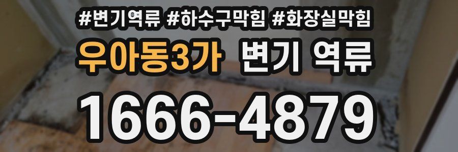 우아동3가 변기 역류
