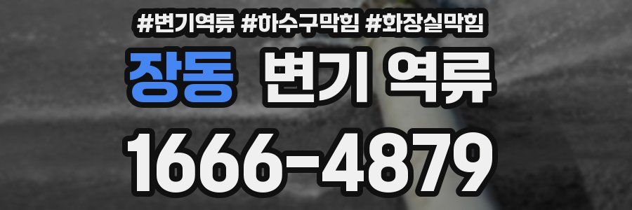 장동 변기 역류