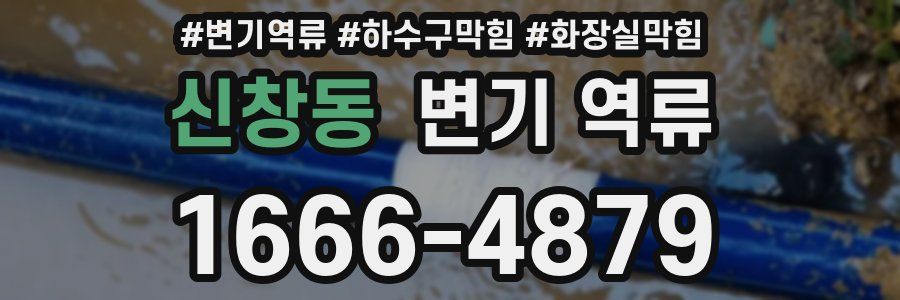 신창동 변기 역류