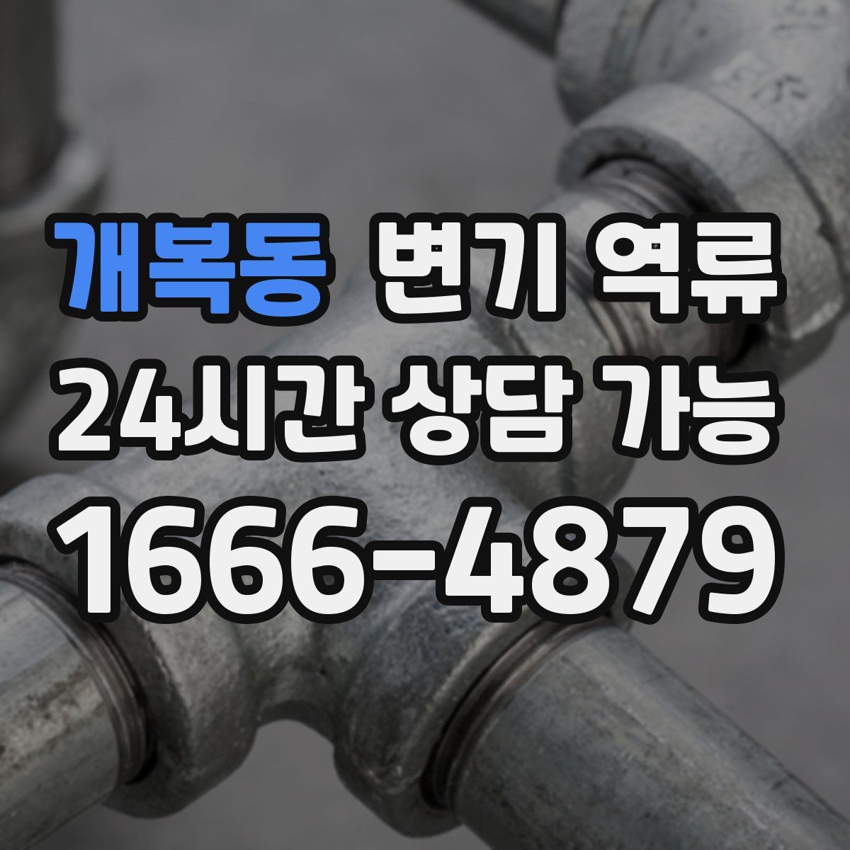 개복동 변기 역류