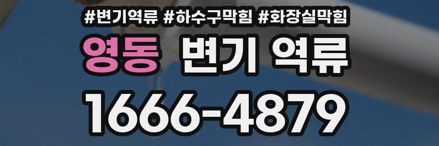 영동 변기 역류