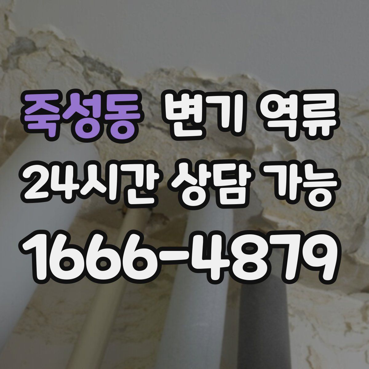 죽성동 변기 역류