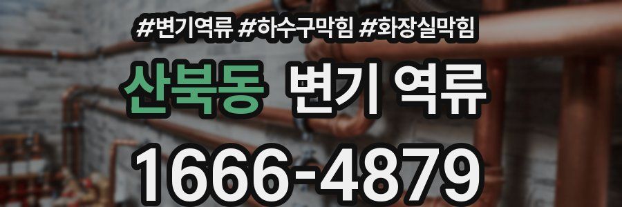 산북동 변기 역류