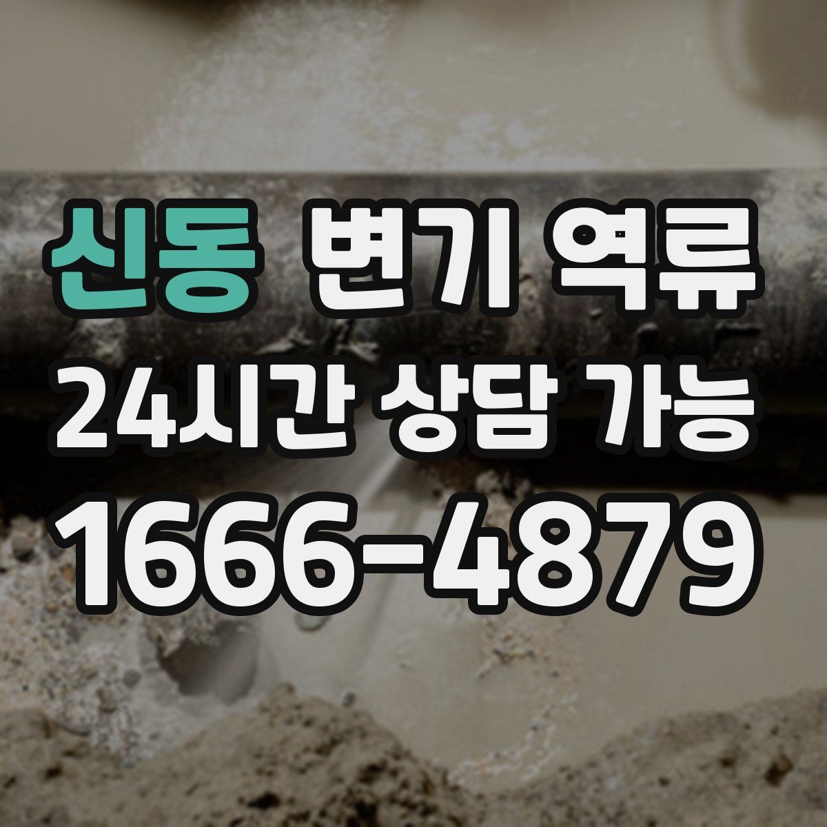 신동 변기 역류