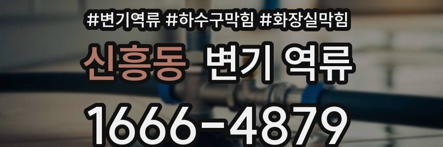 신흥동 변기 역류