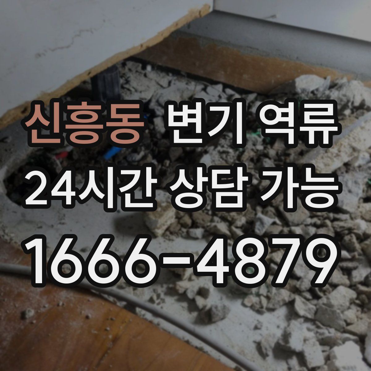 신흥동 변기 역류