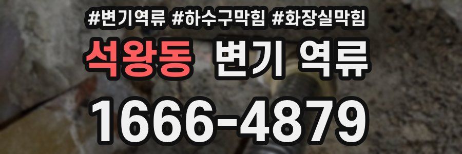 석왕동 변기 역류