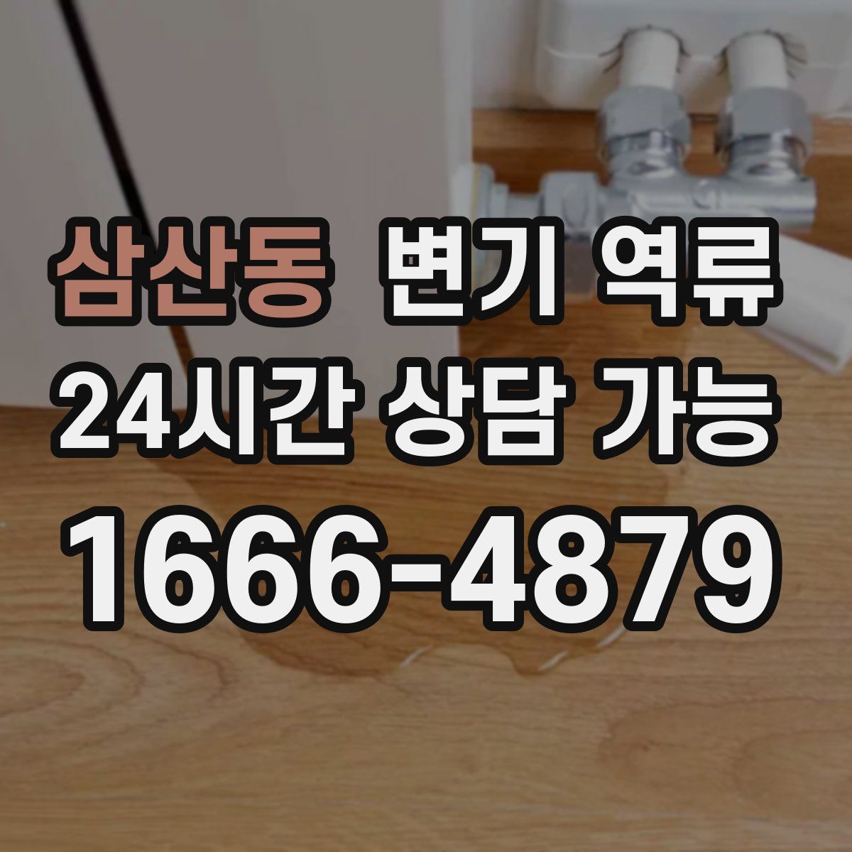 삼산동 변기 역류