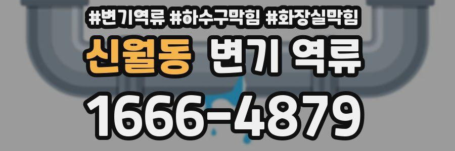 신월동 변기 역류