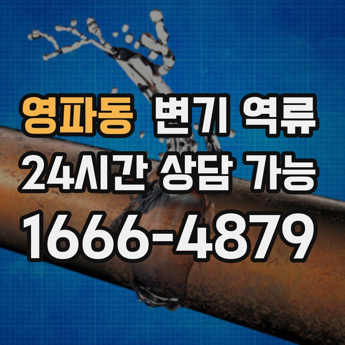 영파동 변기 역류