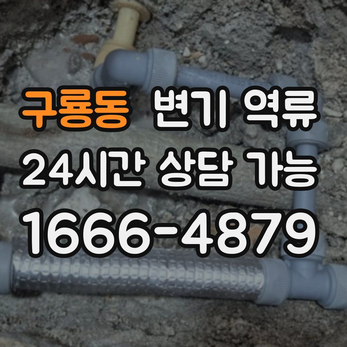 구룡동 변기 역류