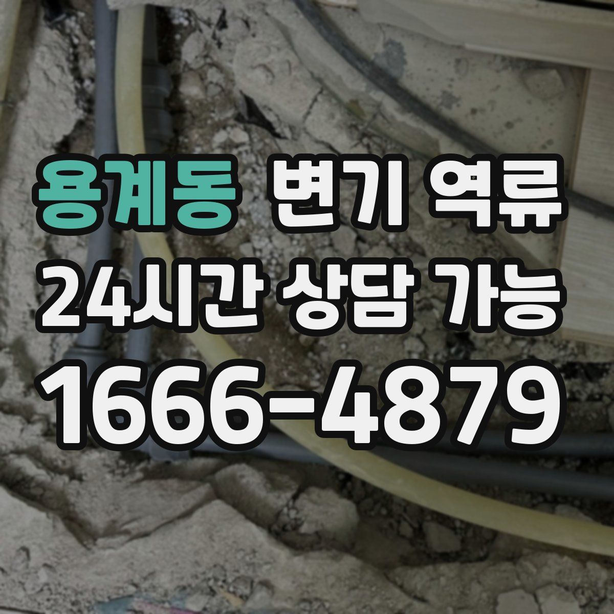 용계동 변기 역류