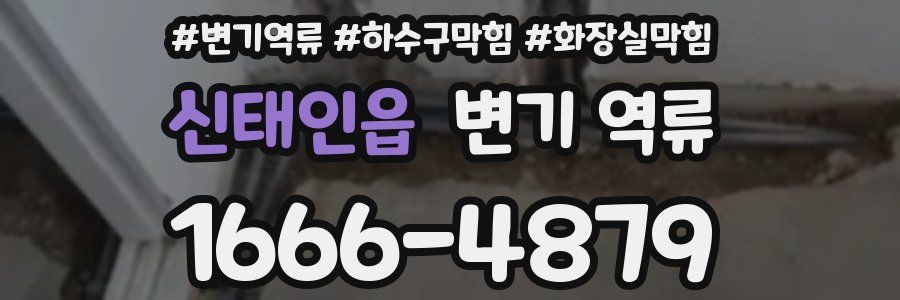 신태인읍 변기 역류