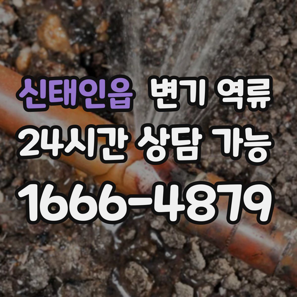 신태인읍 변기 역류