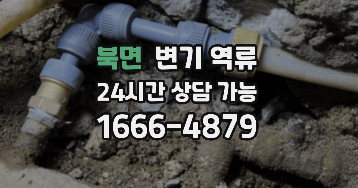 북면 변기 역류