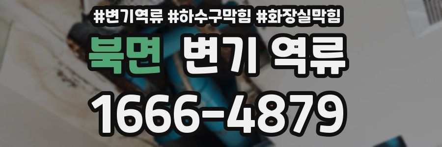 북면 변기 역류