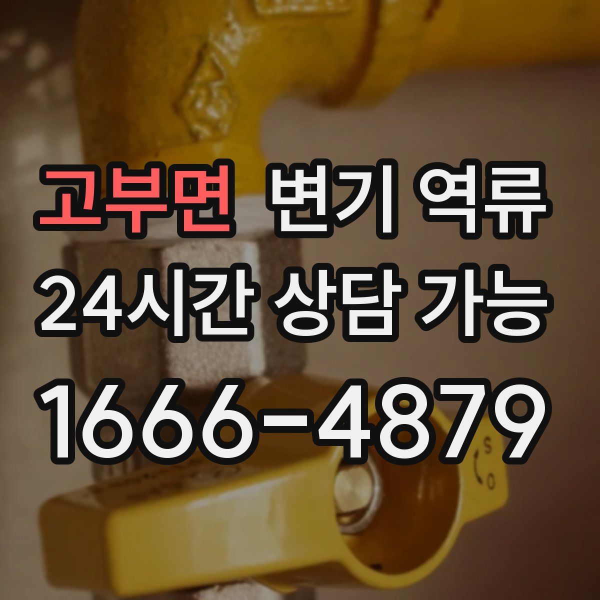 고부면 변기 역류