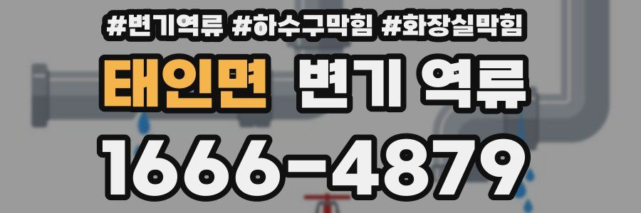태인면 변기 역류