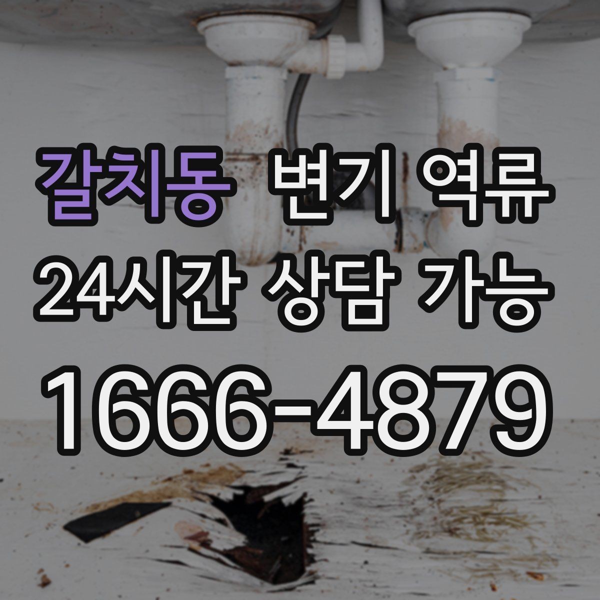 갈치동 변기 역류 뚫어뻥으로 해결될 때와 안 될 때 차이