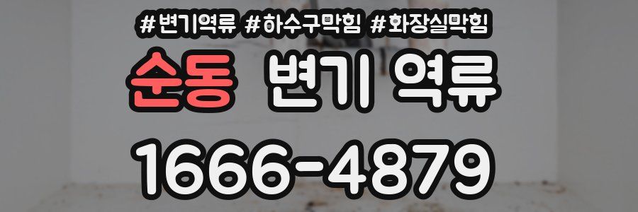 순동 변기 역류