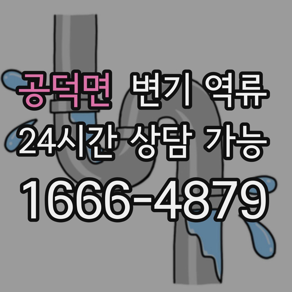 공덕면 변기 역류