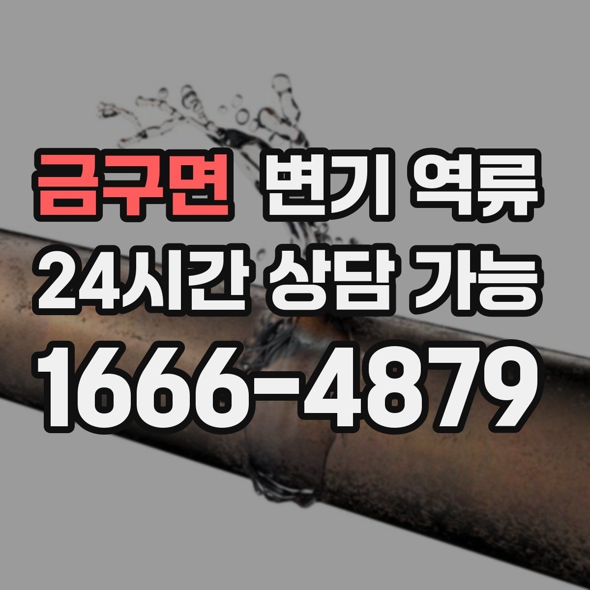 금구면 변기 역류 물 사용을 언제까지 멈춰야 할까