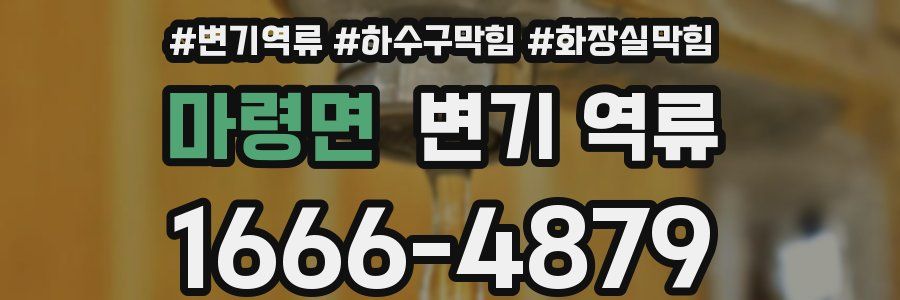 마령면 변기 역류