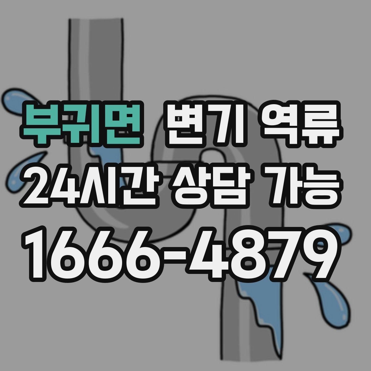 부귀면 변기 역류