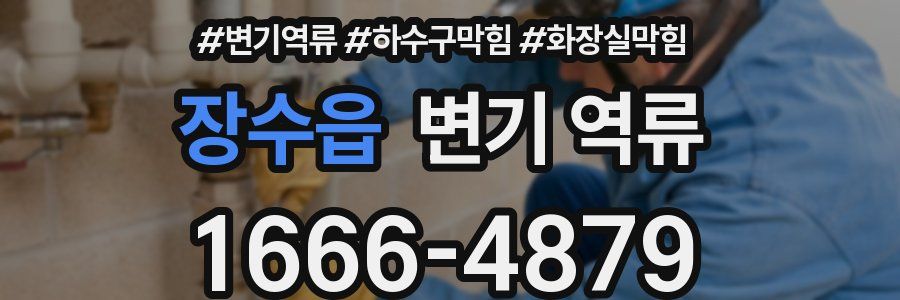 장수읍 변기 역류