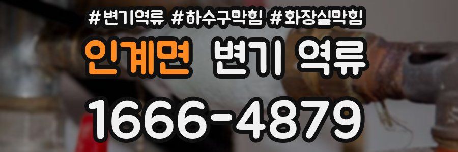 인계면 변기 역류