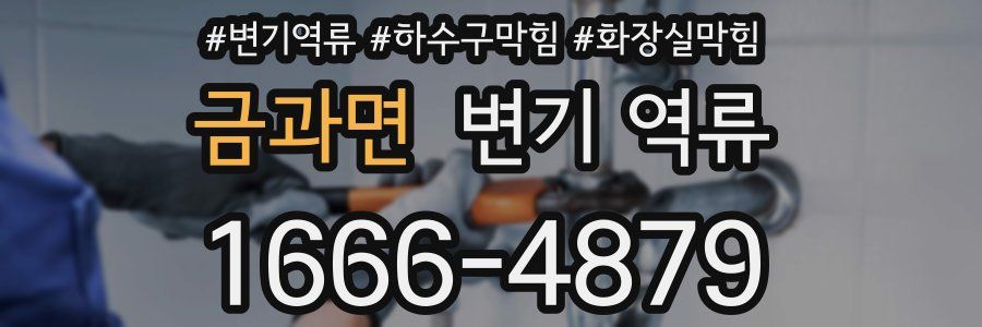 금과면 변기 역류