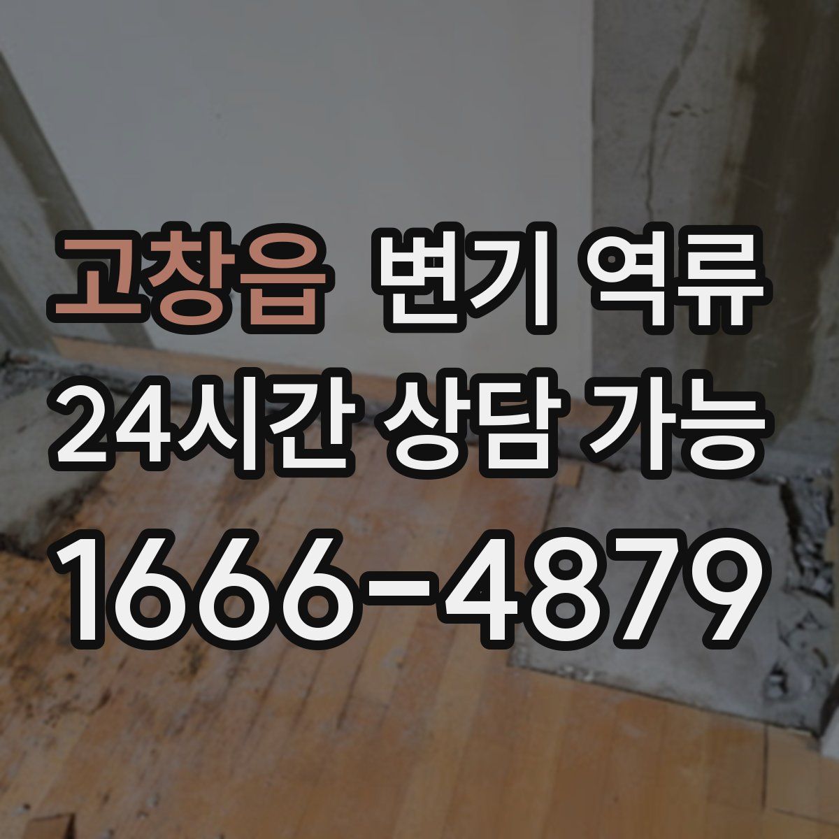 고창읍 변기 역류