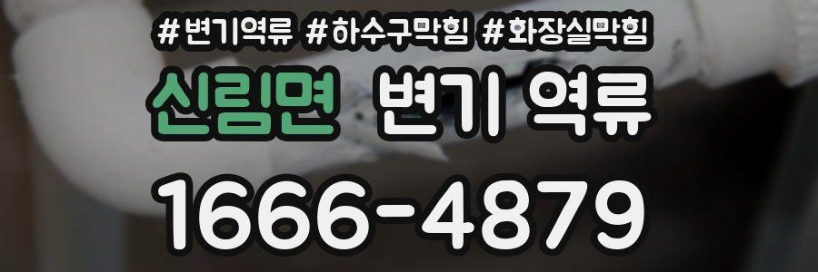 신림면 변기 역류