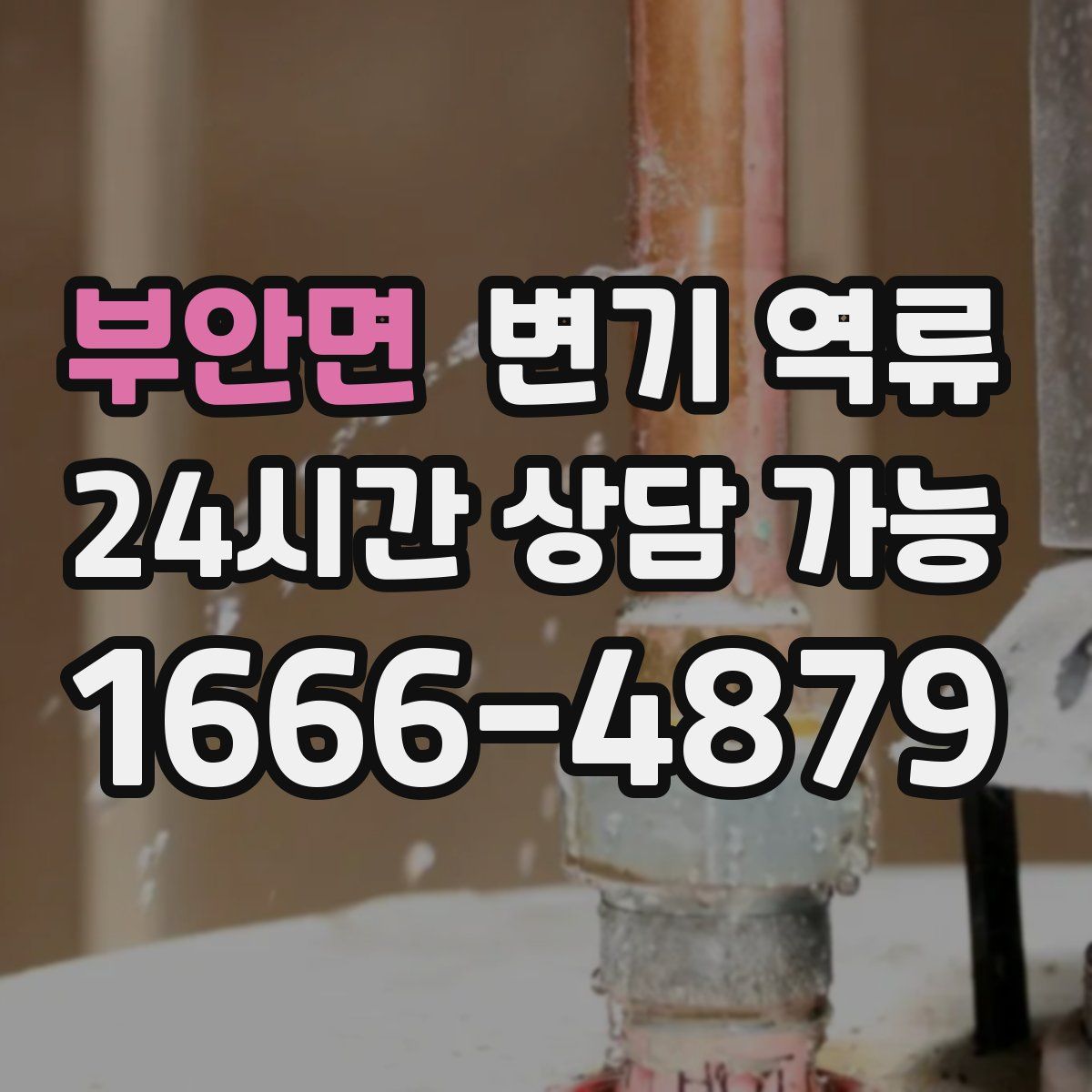 부안면 변기 역류