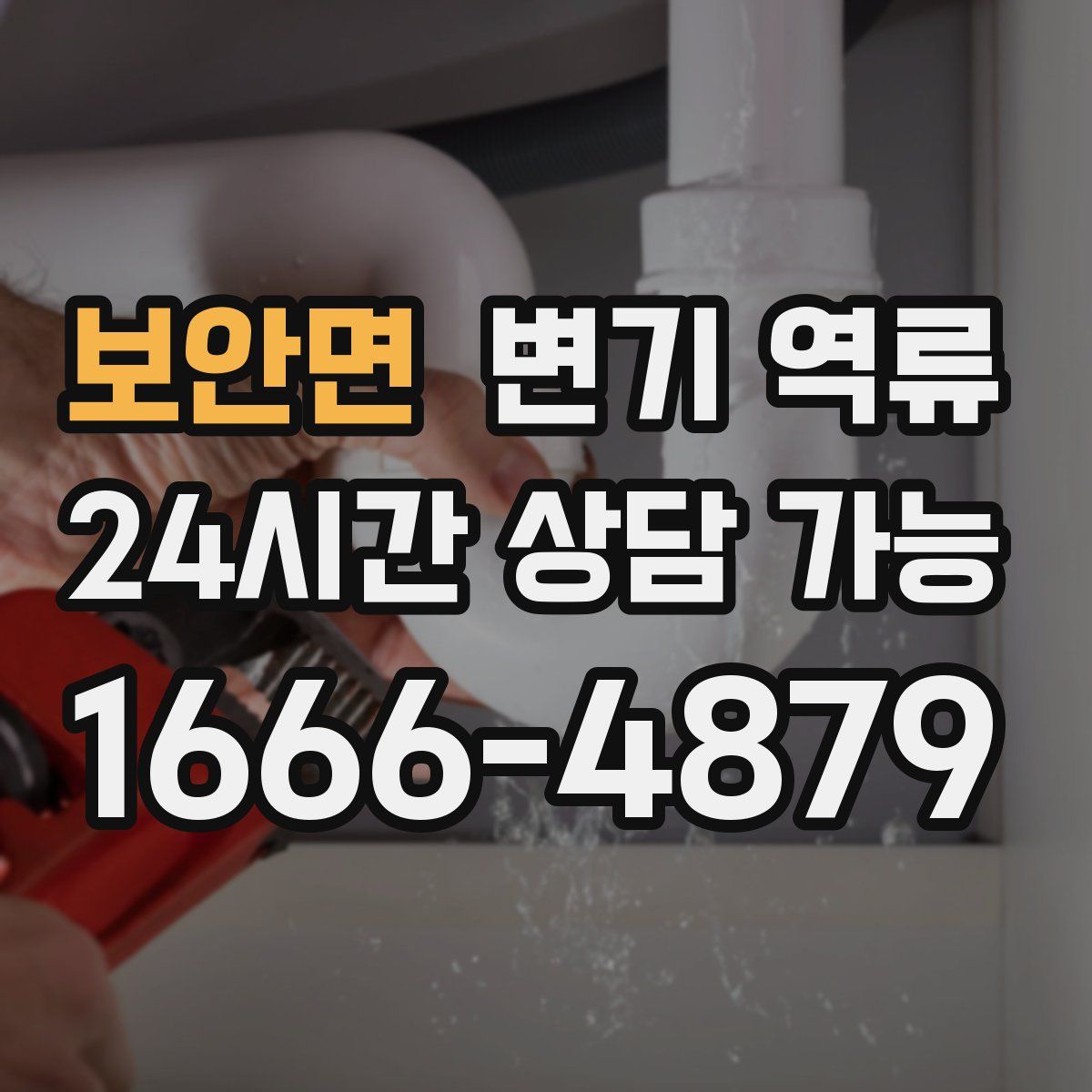 보안면 변기 역류