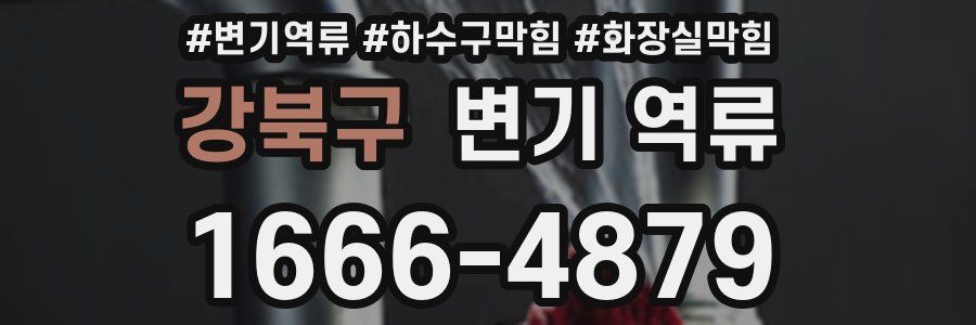 강북구 변기 역류