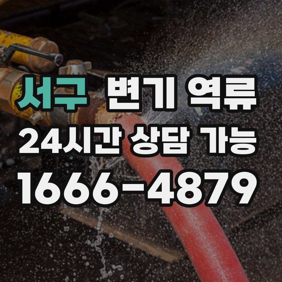 서구 변기 역류